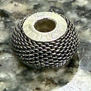 Chamilia Sterling Charm Urban Links Asphalt Bead